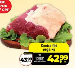 Safra Supermercados Contra filé peça kg oferta