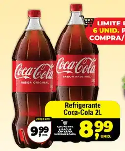 Safra Supermercados Refrigerante Coca-Cola 2L oferta
