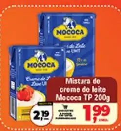 Safra Supermercados Mistura de creme de leite Mococa oferta
