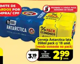 Safra Supermercados Cerveja Antarctica oferta