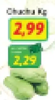Chama Supermercados Chuchu Kg oferta