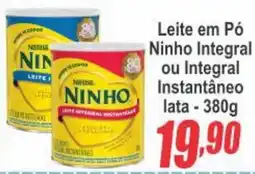 Serrano Supermercado Leite em pó ninho integral ou integral instantâneo oferta