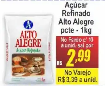 Serrano Supermercado açúcar refinado alto alegre oferta