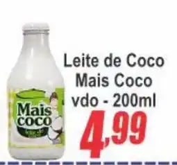 Serrano Supermercado Leite de Coco Mais Coco oferta