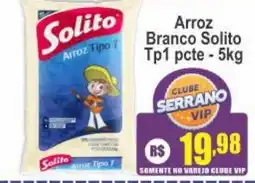 Serrano Supermercado Arroz branco solito tp1 oferta