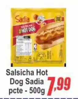 Serrano Supermercado Salsicha hot dog sadia oferta