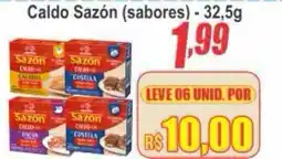Serrano Supermercado Caldo Sazón (sabores) oferta