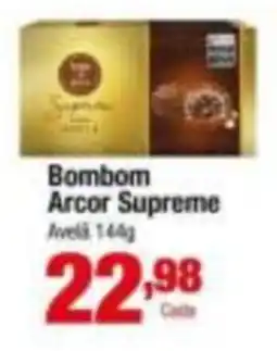 Santo Supermercados Bombom Arcor Supreme oferta