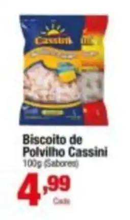Santo Supermercados Biscoito de Polvilho Cassini oferta