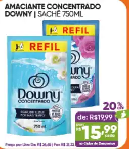 Pais e Filhos Supermercados Amaciantes concentrado downy sachê 750ml oferta