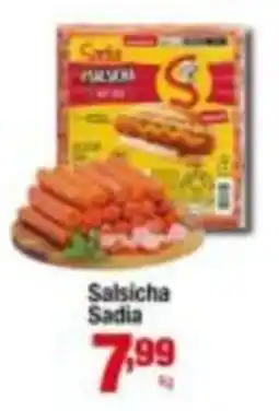 Santo Supermercados Salsicha Sadia oferta