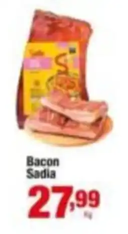 Santo Supermercados Bacon Sadia oferta