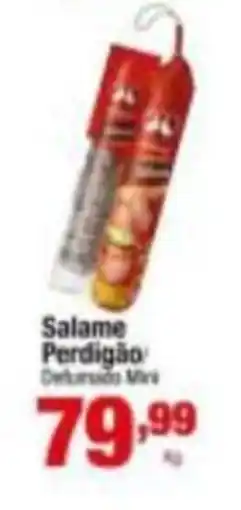 Santo Supermercados Salame Perdigão Defumado Mini oferta