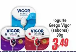 Serrano Supermercado logurte grego vigor (sabores) oferta