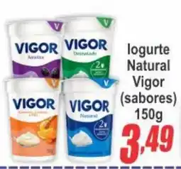 Serrano Supermercado logurte natural vigor (sabores) oferta