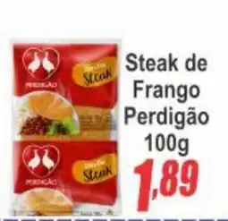 Serrano Supermercado Steak de Frango Perdigão oferta