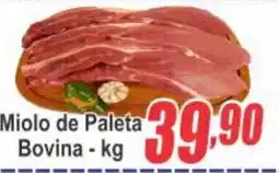 Serrano Supermercado Miolo de Paleta Bovina oferta
