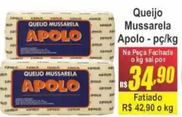 Serrano Supermercado Queijo mussarela apolo oferta