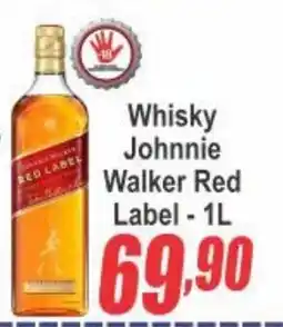 Serrano Supermercado Whisky Johnnie Walker Red Label oferta