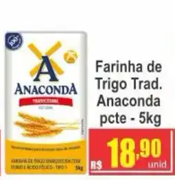 Serrano Supermercado Farinha de trigo trad. anaconda oferta