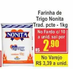 Serrano Supermercado Farinha de Trigo Nonita oferta
