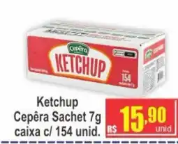 Serrano Supermercado Ketchup cepera sachet 7g oferta