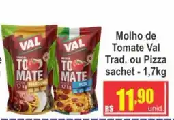 Serrano Supermercado Molho de tomate val trad. ou pizza oferta
