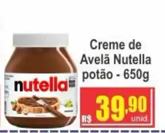 Serrano Supermercado Creme de Avelã Nutella oferta
