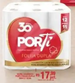 Supermercados Alvorada Papel higienico porti folha dupla oferta