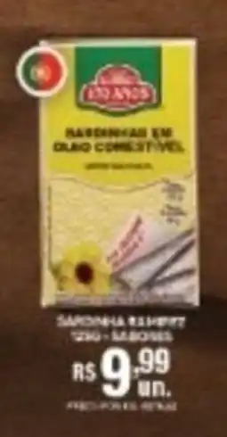 Supermercados Alvorada Sardinha em óleo corretível oferta