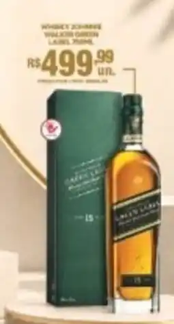 Supermercados Alvorada Whisky johnnie walker green label oferta