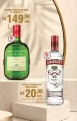 Supermercados Alvorada whisky buchanan's 12 years x oferta