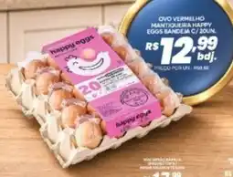 Supermercados Alvorada Ovo vermelho mantiqueira happy eggs oferta