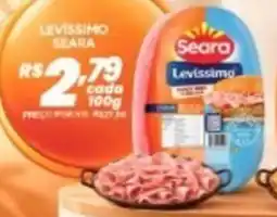 Supermercados Alvorada Levissimo seara oferta