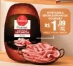 Supermercados Alvorada Mortadela Seara Duplamente Gourmet oferta