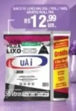 Supermercados Alvorada Saco para lixo uai oferta