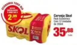 Santo Supermercados Cerveja skol oferta