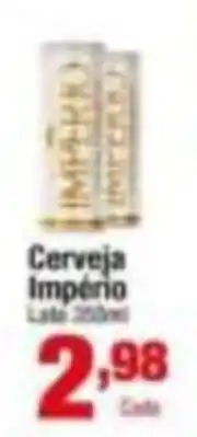 Santo Supermercados Cerveja Império oferta