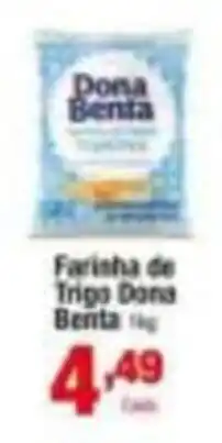 Santo Supermercados Farinha de trigo dona benta oferta