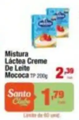 Santo Supermercados Mistura Láctea Creme De Leite Mococa oferta