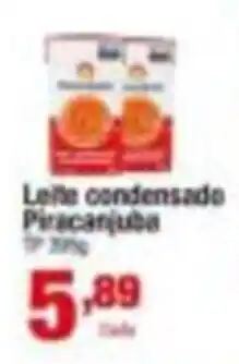 Santo Supermercados Leite condensado Piracanjuba oferta