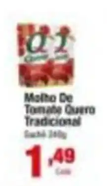 Santo Supermercados molho de tomate quero tradicional oferta