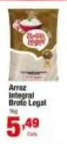 Santo Supermercados Arroz integral brote legal oferta