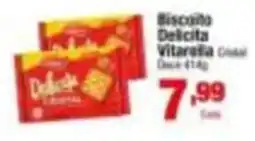 Santo Supermercados Biscoito Delicita Vitarella Cristal oferta