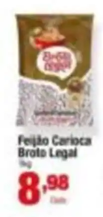 Santo Supermercados Feijão Carioca Broto Legal oferta
