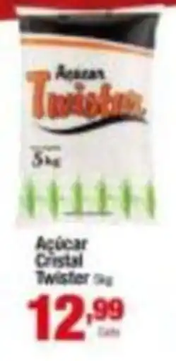 Santo Supermercados Açúcar Cristal Twister oferta
