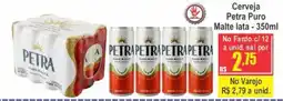 Serrano Supermercado Cerveja Petra Puro Malte oferta