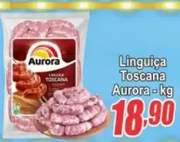 Serrano Supermercado Linguiça Toscana Aurora oferta