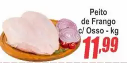 Serrano Supermercado Peito de Frango c/ Osso oferta