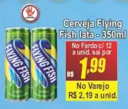 Serrano Supermercado Cerveja Flying Fish lata oferta